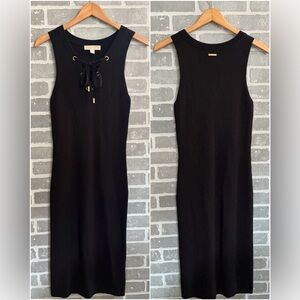 Michael Kors 🖤 Gorgeous Sleeveless lace-up Ribbed Knit Dress